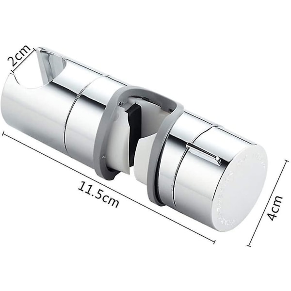 Brusehovedholder, Håndbruserholder 18-25 Mm Justerbar Bruseholder Brusebad