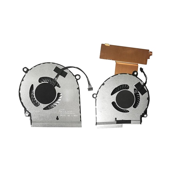 Laptop Cpu Gpu Cooling Fan For Wasd 4 Pro Iv Omen 15-dc Tpn-q211 L30203-001 L30204-001 G3d