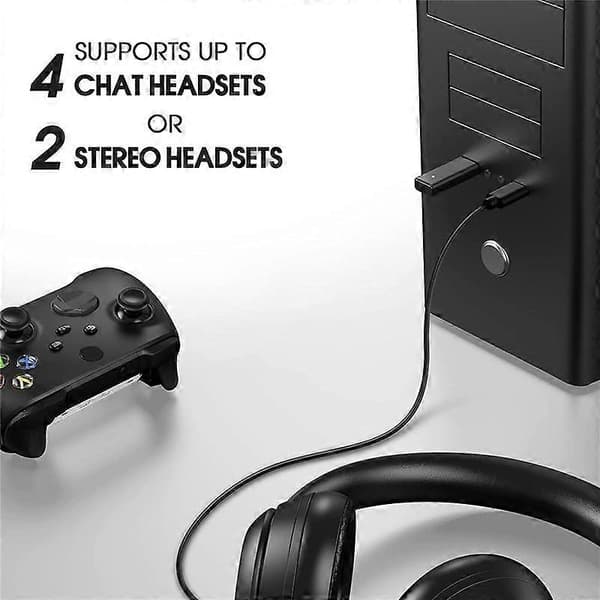 Trådløs spiladapter til én controller til Windows 7/8/8.1/10/11 spiltilbehør