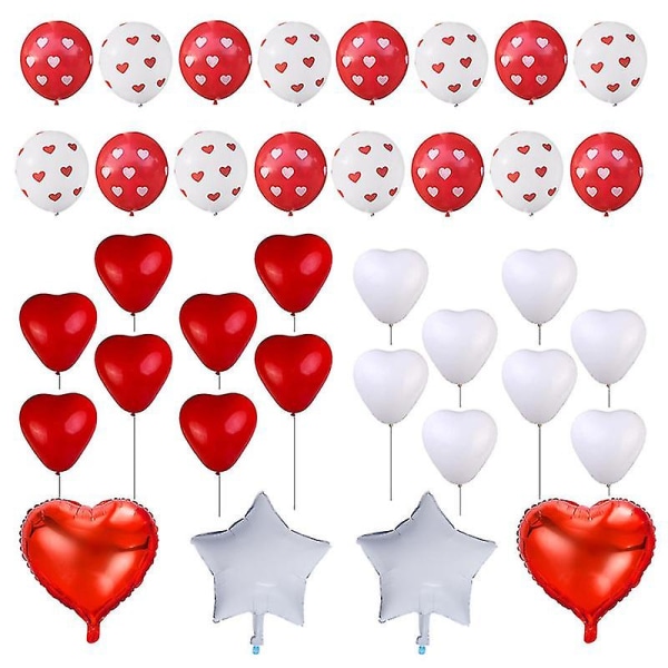 Alla hjärtans dekorationer Ballonger Kit