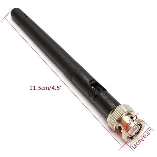 2 Uhf-antenni BNC-liittimellä Ew100 Ew300 Ew500 G3 G3 -sarjan vastaanottimelle langaton mikrofoni