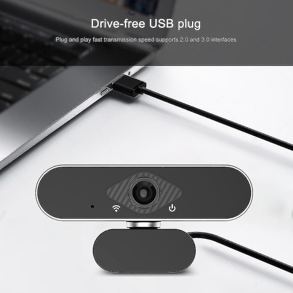 Hd webkamera 1080p Usb Pc driverfri webkamera for direktesending