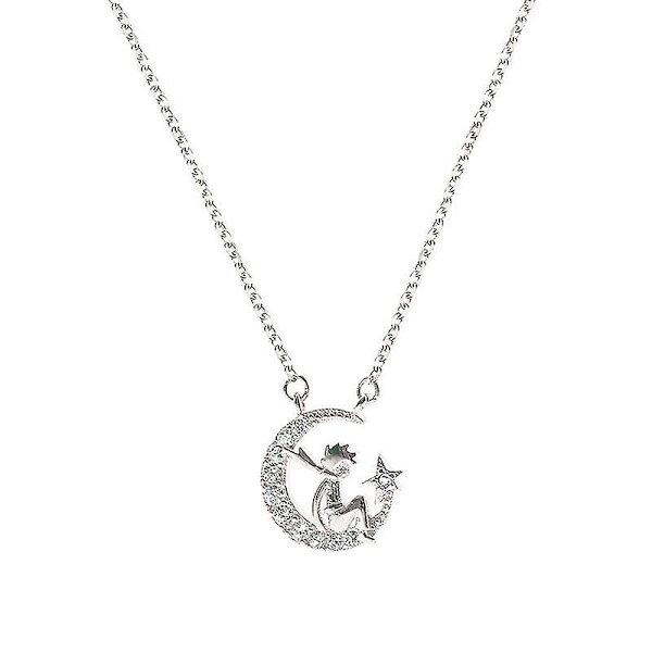 Den Lille Prinsen Halsband S925 Sterling Silver Halsband Moo