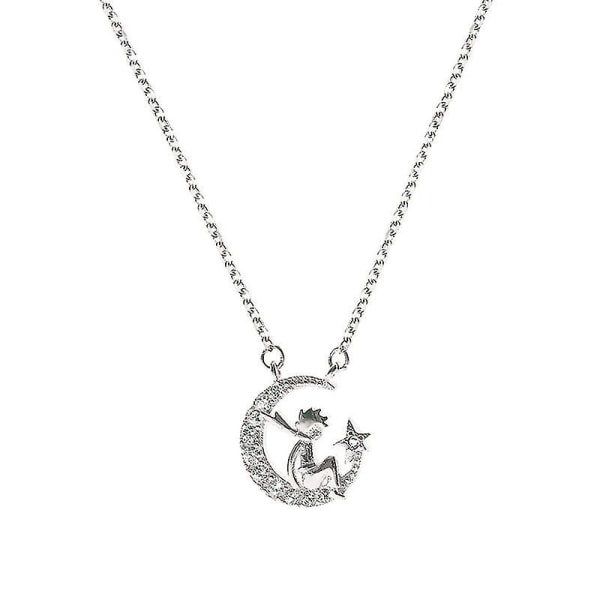 The Little Prince Halsband S925 Sterling Silver Halsband Moo