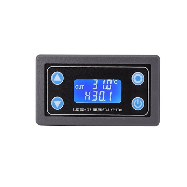 Digital temperaturkontroll 12v 24v LCD-skärm Digital termostat Hög precision temperaturkontrollmodul Kylning Uppvärmning Automatisk panel
