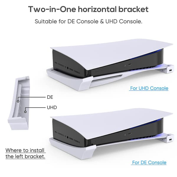 Horisontal Stativ Til Ps5 Konsolps5 Tilbehør Base Braket