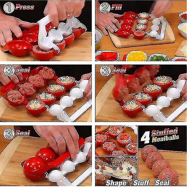 Creative Meatballs Bpa Free Kitchen Maker Pro Homemade Stuffed Meat Balls Maker