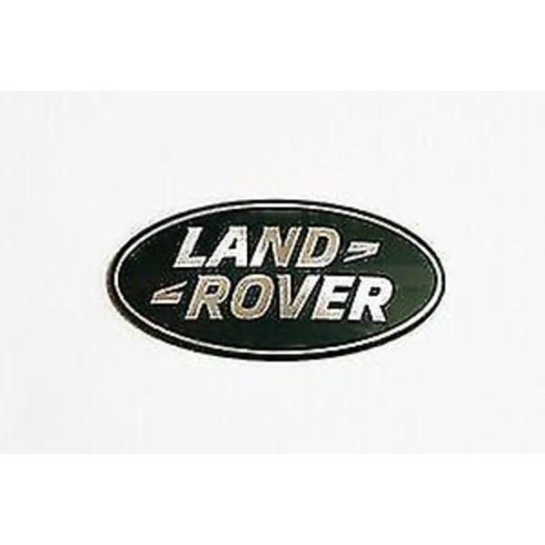 Grön/krom Land Rover Front Grill Motorhuvsmärke Emblem Motorhuv Baklucka Baklucka Badge (45x85 Mm)