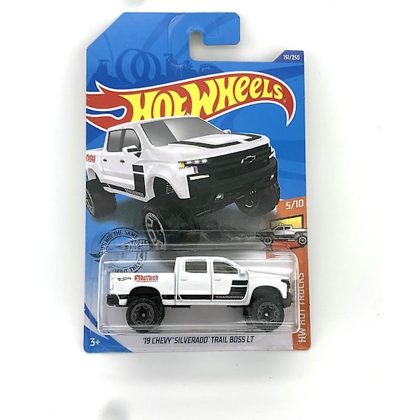 2020-151 Hot Wheels Bil 1/64 19 Chevy Silverado Trail Boss Lt Samling Metal Die-cast Simulering Modelbiler Legetøj