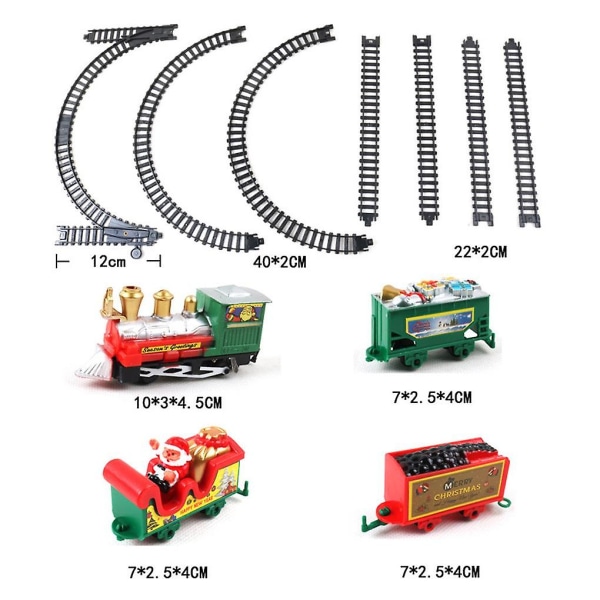 Elektrisk Jernbanesett for Barn - Juletogsett