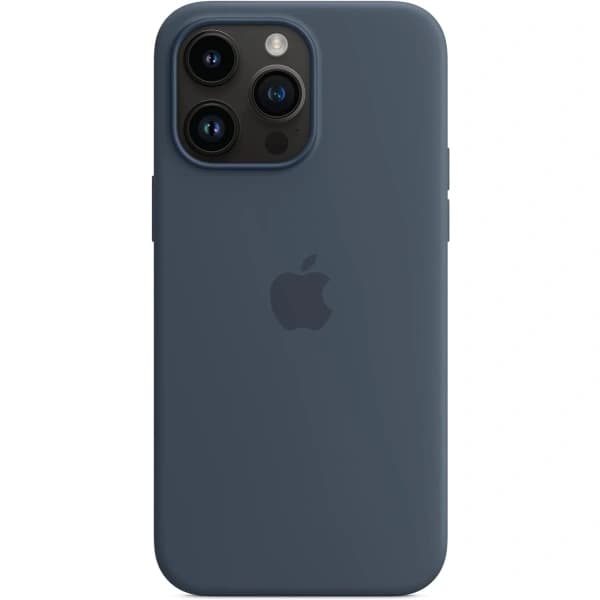 Silikonbeskyttelsesdeksel til iPhone 14 Pro Max Storm Blue