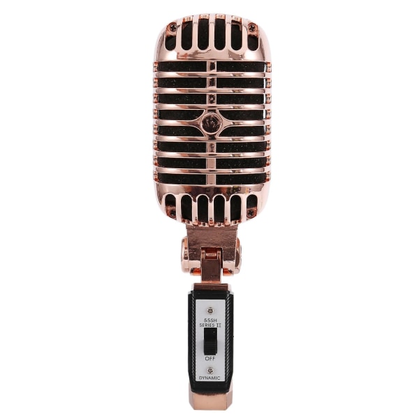Ammattimainen langallinen Vintage Classic -mikrofoni Dynaaminen  laulumikrofoni live-esitykseen Kar 2063 | Fyndiq
