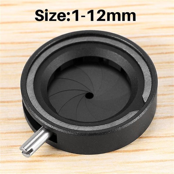 Manual Adjustable Mechanical Iris Diaphragm Iris Diaphragm For Digital Camera Microscope Iris Lens