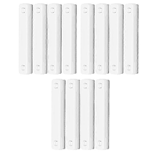 Magneter til fluenet, pakke med 12 fluenet, vinduer, magnetiske strimler, magnetisk clips, magnetisk lukning til fluenet