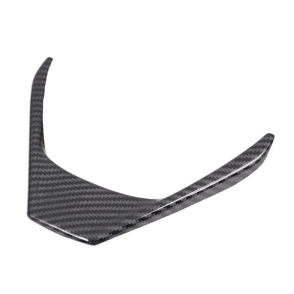 Fiberrattstyredeksel Interiørstyreramme Trim for 2014-2018