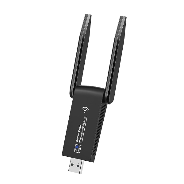 5G dobbelt-bånds USB trådløst netværkskort driverfri stationær computer wifi modtager 1300M Gigabit netværkskort