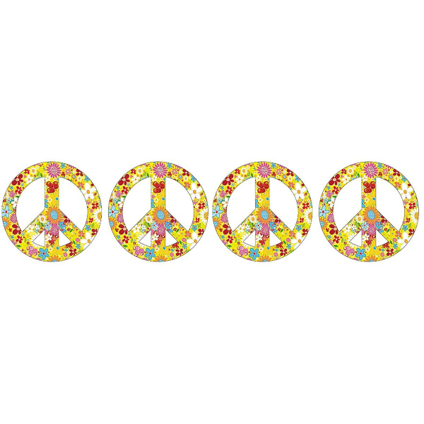 4 Pcs  Decorative Pvc Car Sticker Beautify Car Decal Creative Car Body Sticker