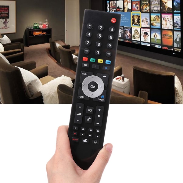 Byte av fjärrkontrollkontroll Kompatibel - för Grundig Tp7187r Smart Tv TV