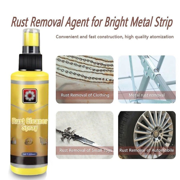 Rust Cleaner Spray Avrusting Rust Remover Bilvedlikehold Rensespray
