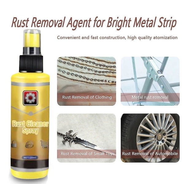 Rustfjerner Spray - Fjerner Rust og Rustpletter