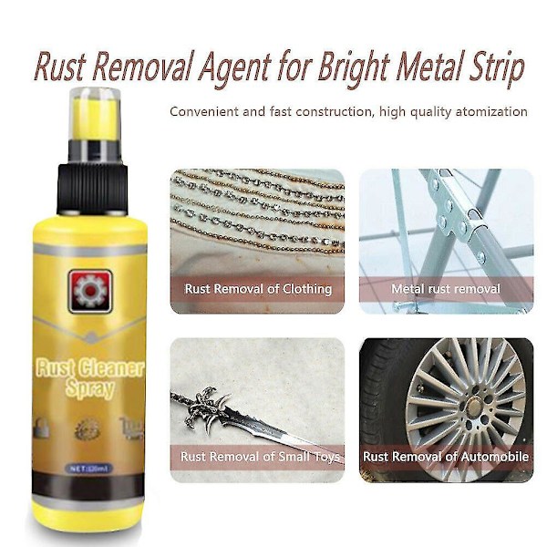 Rustfjerner Spray - Fjerner Rustflekker - Bilpleie Rengjøringsspray