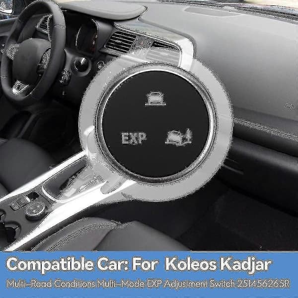Multiroad Conditions Multimode Exp Justeringsswitch 251456265r Til Koleos Kadjar Captur
