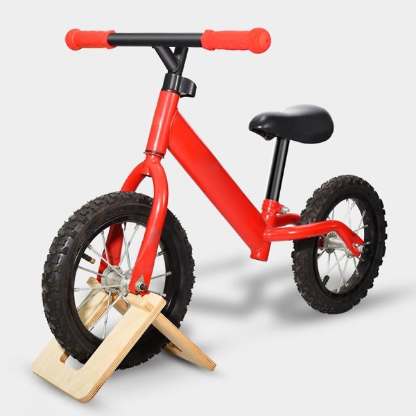 Träparkering Ram Display Stativ Cykelhållare Parkering Scooter Stativ Avtagbar