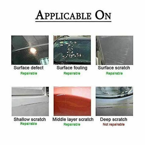 Auto Nano Bilreparation Klud 8 Stk Nano Sparkle Bilreparation Klud Ridse -sletning Overflade Reparation Bil Tilbehør
