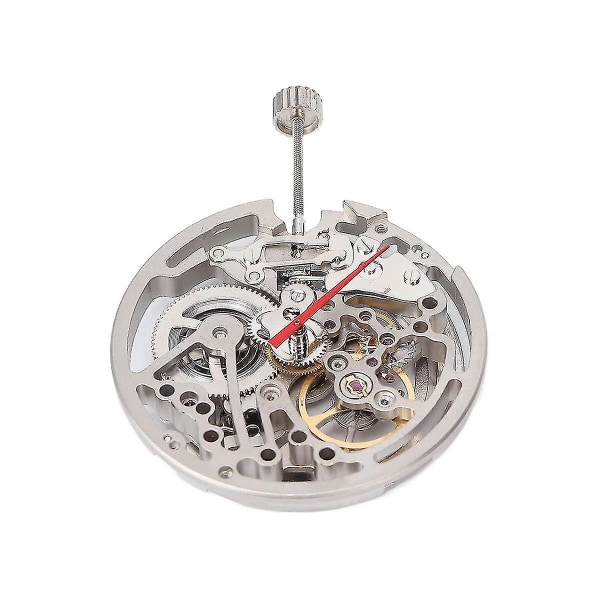 Automatic Mechanical Watch Movement,diy Automatic Hollow Watch Movement With Plastic Storage Box Fo