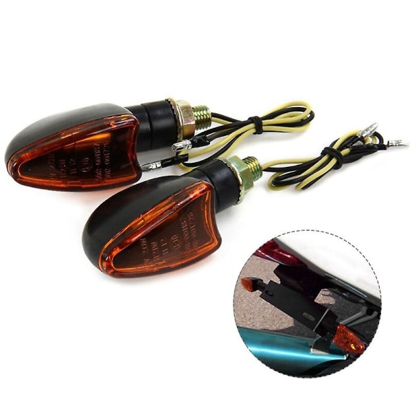 12v Motorsykkel Blinklys Indikatorlys Universal Front Back Blinkende Halogenlys Blinklys Blinklys Sykkellys For Honda Suzuk