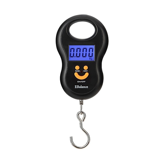 50kg/10g Elektronisk digital fisk bagage hängande krok skala med