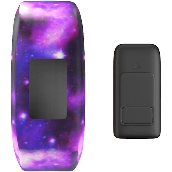 Reserve Silikonurrem til Garmin Vivofit 3 Vivofit Jr Vivofit Jr2 Størrelse: Lilla