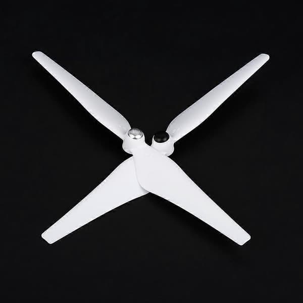8 stk. 9450 Hvite Plast Selv-låsende Forsterkede Propellblader for DJI Phantom Multikopter 1/2/3 Versjon Tilbehør