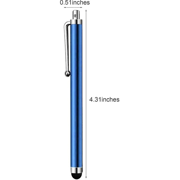 10 stk. Heilwiy Universal Capacitive Stylus Pen, Touch Screen Capacitive Stylus Pen