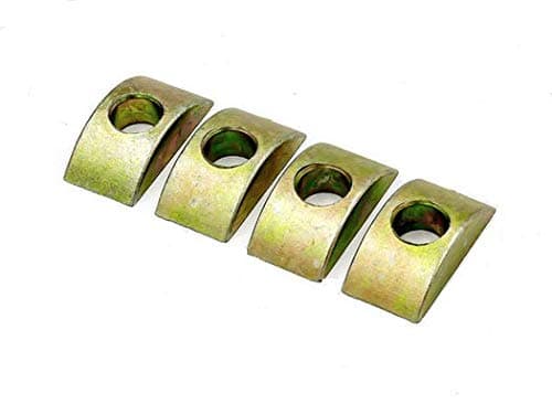 10 stk Halvmåne Mutter Distansehylse 8 mm Hulldiameter Halvmåne Form Møbel C