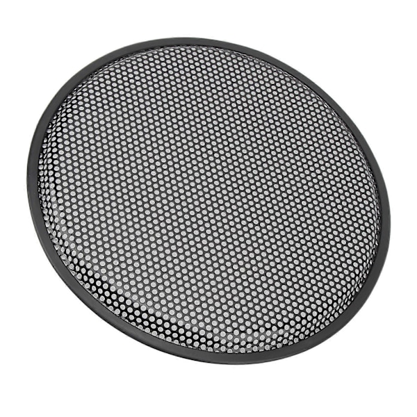 12 Tums Högtalargaller Järn Subwoofer Högtalare Cirkel Skydd Ljudnät Skydd för Bil Husbil