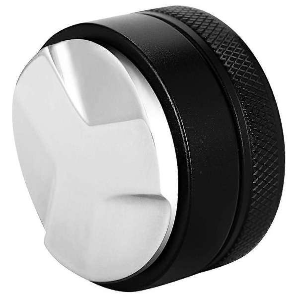 Kahvijauheen Jakelija Ruostumattomasta Teräksestä Valmistettu Jauheen Puristin Italialainen Kahvinkeitin Jauhevasara 58mm