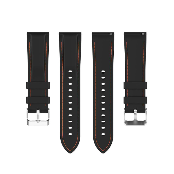Silikonstropp Passer til Ticwatch Pro 3 Slitesterk Smart Watch Band Mykt armbånd