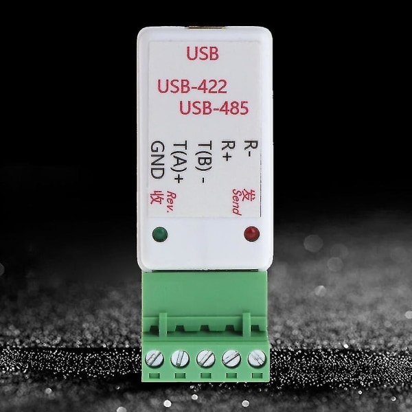 2 i 1 USB till RS422 RS485-omvandlare Adapter med Ch340t Stöd 64b Win7 Linux