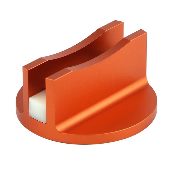 Aluminium Grooved Magnetisk Jack Pad Jacking Rail Adapter (orange)