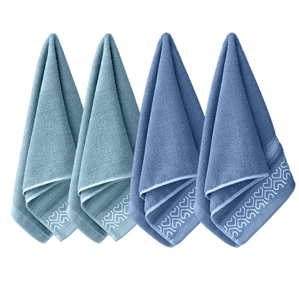 4-pack 100 % bomullshanddukar Combination 2