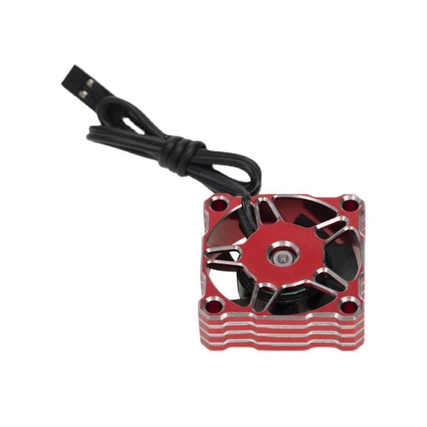 30mmx30mm 25000rpm højhastigheds metalkøleventilator til 1/8 1/10 1/12 Arrma Redcat Rc bil, blå