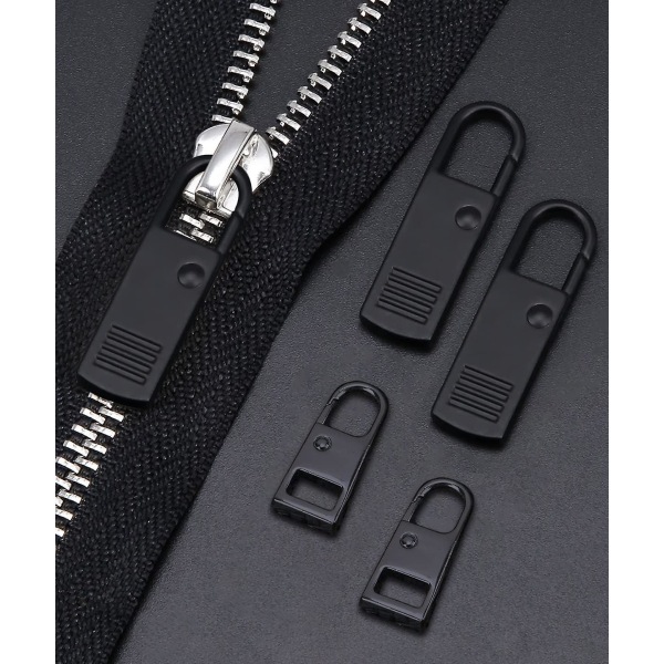 Glidelåserstatning (24 pakke) - Universell liten glidelåstrekk for ryggsekker, bagasje, klær