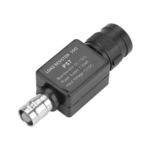 Ny P57 1stk 50 Ohm Feed Through Terminator Bnc Hun 50ky Enhed Q9 Adapter