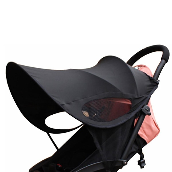 Anti Uv Upf50+ Stof Bomuld Baby Spædbørn Barnevogne Solskærm