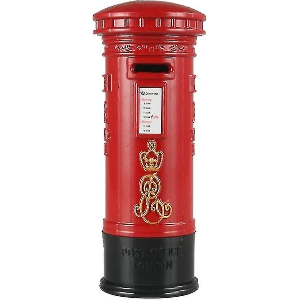 7'' Red Mailbox Piggy Bank