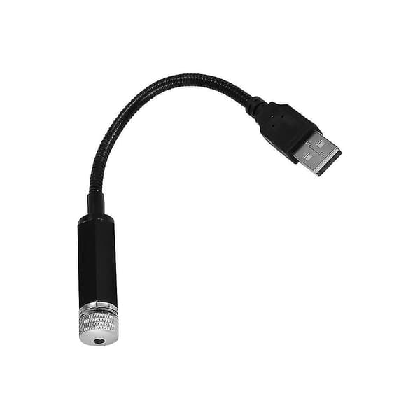 Stjärnhimmel Taklampa för Bil med USB-Interface LED-Display Romantisk