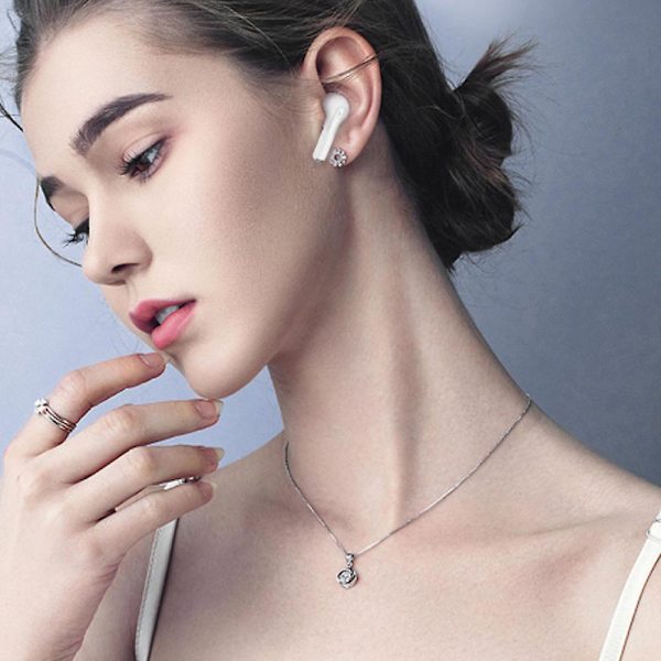Korvan sisäiset Bluetooth-kuulokkeet - Langattomat Bluetooth-kuulokkeet mikrofonilla, mukaansatempaava ensiluokkainen ääni, etäkuulokkeet