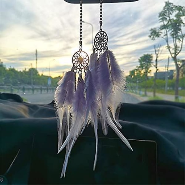 Decoration Rearview Mirror Dream Catcher Car Pendant Dream Catcher Hanging Ornam