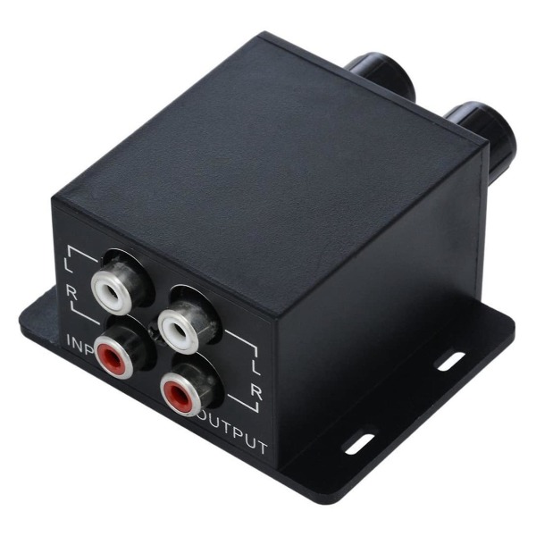 Biljudsregulatorförstärkare Bas Subwoofer Stereo Equalizer Controller 4 Rca